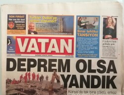 Vatan Gazetesi 5 Şubat 2004 Kıbrıs Görüşmeleri 15 Şubatta Başlıyor - GZ44452 - 1