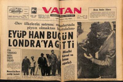 Vatan Gazetesi 5 Temmuz 1964 - Talat Aydemir İdam Edildi GZ64918 - 1