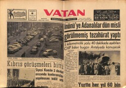 Vatan Gazetesi 6 Aralık 1958 - DP Vatan Cephesi Ocağı Açtı GZ64699 - 1