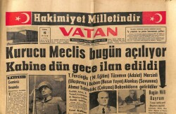 Vatan Gazetesi 6 Ocak 1961 - Kurucu Meclis Açılıyor,Kabine İlan Edildi GZ64601 - 2