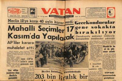 Vatan Gazetesi 6 Temmuz 1963 - Hukuk Fakültesinden Belge Alan Öğrencilere İmtihan Hakkı Tanındı GZ90502 - 1