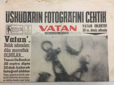 Vatan Gazetesi 7 Mart 1958 - Üsküdarın Fotoğrafı GZ52355 - 1