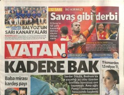 Vatan Gazetesi 7 Nisan 2014 - Ebru Gündeş Tutuklanma Sonrası Sahnelere Geri Dönüyor GZ100332 - 1