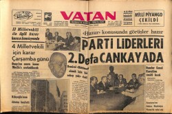 Vatan Gazetesi 8 Aralık 1964 - Rumlar Genel Kuruldan Ümidini Kesti GZ64730 - 3