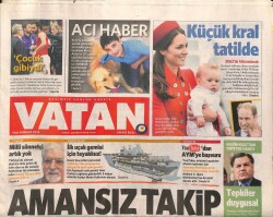 Vatan Gazetesi 8 Nisan 2014 - Ukraynada Rus Asıllı Nüfusun En Yoğun Olduğu 3 Kentte İsyan Patladı GZ100412 - 2