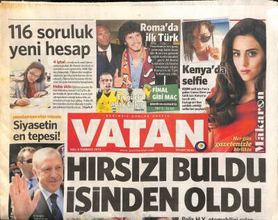 Vatan Gazetesi 8 Temmuz 2014 - Andrew Mango Londrada 88 Yaşında Hayata Veda Etti GZ106798 - 1