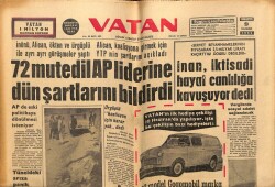 Vatan Gazetesi 9 Haziran 1962 - Dünyada En Ucuz Ekmek Türkiyede GZ64843 - 2
