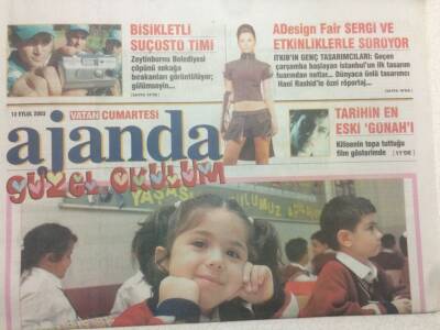 Vatan Gazetesi Ajanda Eki 13 Eylül 2003 - Babylon İle Devr-i Alem GZ47768 - 1