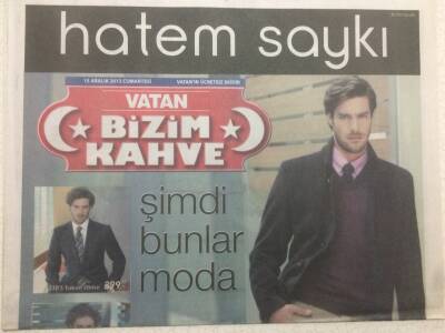 Vatan Gazetesi Bizim Kahve Eki 15 Aralık 2012 - Savaş Ve Aşkın Arasında Kalan Kırık Hayatlar GZ47766 - 1
