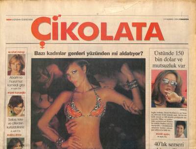 Vatan Gazetesi Çikolata Eki 19 Haziran 2004 - Bazı Kadınlar Genleri Yüzünden mi Aldatıyor? GZ97319 - 1