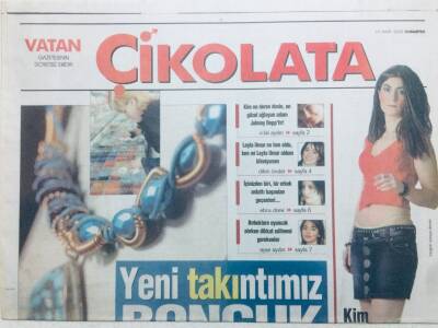 Vatan Gazetesi Çikolata Eki 19 Mart 2005 - Manita Yapmanın Altın Kuralları GZ41561 - 1