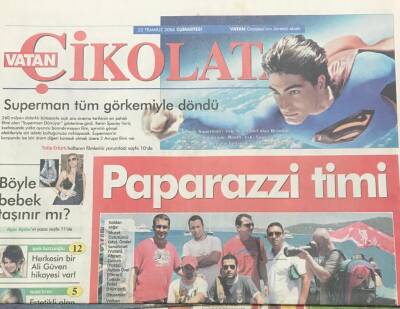 Vatan Gazetesi Çikolata Eki 22 Temmuz 2006-Paparazi Timi -Candan Erçetin Röportajı GZ36385 - 1