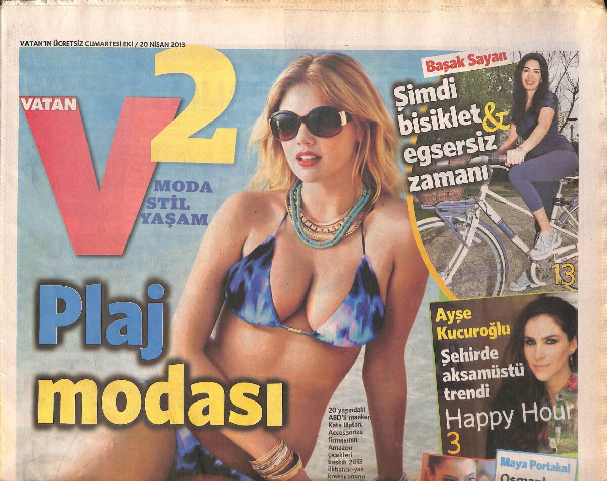 Vatan Gazetesi Cumartesi Eki 20 Nisan 2013 GZ158364 - 1