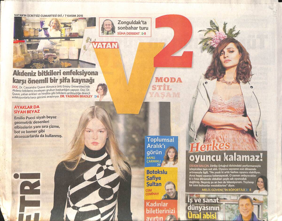 Vatan Gazetesi Cumartesi Eki 7 Kasım 2015 - En Pahalı James Bond Vizyonda... GZ159930 - 1