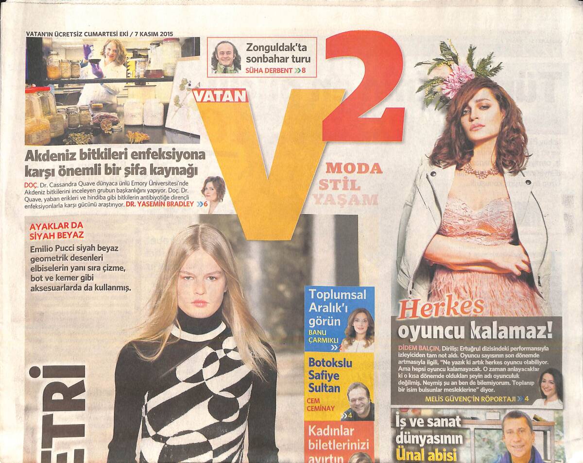 Vatan Gazetesi Cumartesi Eki 7 Kasım 2015 - En Pahalı James Bond Vizyonda... GZ159938 - 1