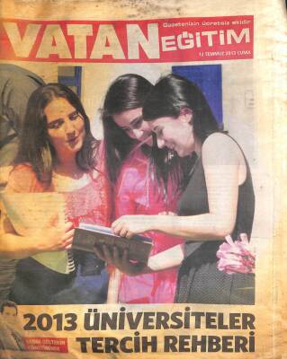 Vatan Gazetesi Eğitim Eki 12 Temmuz 2013 - KOÇta Başarısız Öğrenci Bile Bursunu Kaybetmiyor GZ109642 - 1