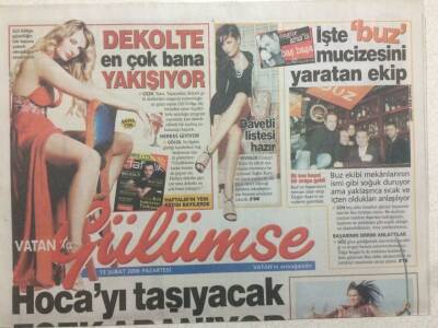 Vatan Gazetesi Gülümse Eki 13 Şubat 2006 - Jennifer Lopez Evliliğe Doymadı GZ47087 - 1