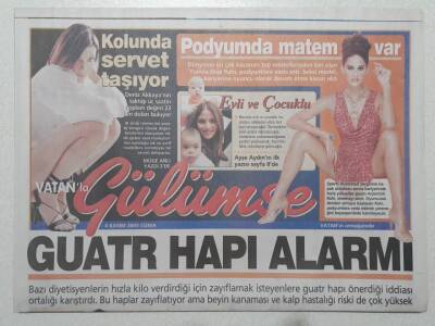 Vatan Gazetesi Gülümse Eki 4 Kasım 2005 - Tarkana Müyap Darbesi - Doğum Günü Hediyesi GZ52955 - 1