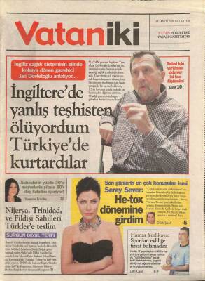 Vatan Gazetesi İki Eki 15 Mayıs 2006 - Lerzan Mutlu , Muradına Erdi - Prens William Sevgilisi İle Yakalandı GZ114573 - 1
