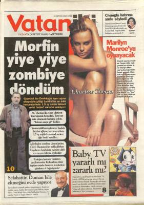 Vatan Gazetesi İki Eki 16 Mayıs 2006 - Gazeteci Jan Devletoğlu Morfin Yiye Yiye Zombiye Döndüm GZ114577 - 1