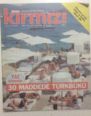 Vatan Gazetesi Kırmızı Eki 15 Ağustos 2004 - 30 Maddede Türkbükü GZ34289 - 1