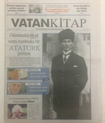 Vatan Gazetesi Kitap Eki 10 Kasım 2004 - Ölümünden 66 Yıl Sonra Atatürk GZ32861 - 1
