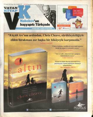 Vatan Gazetesi Kitap Eki 15 Aralık 2013 - Kaybedenlerin Şairi Kavafis GZ100820 - 1