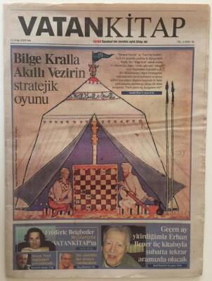 Vatan Gazetesi Kitap Eki 15 Ocak 2008 - Bilge Kralla Akıllı Vezirin Stratejik Oyunu GZ31470 - 1