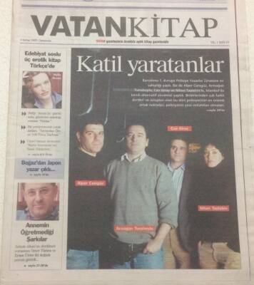 Vatan Gazetesi Kitap Eki 9 Şubat 2005 - Katil Yaratanlar GZ47763 - 1