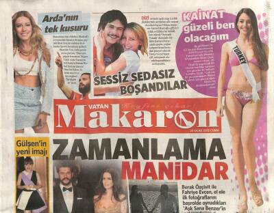 Vatan Gazetesi Makaron Eki 23 Ocak 2015 - Kaya Çilingiroğlu 51. Yaşını Tarabya Kıyı Balıkta Kutladı GZ106054 - 1