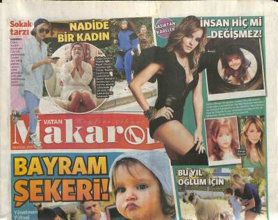 Vatan Gazetesi Makaron Eki 25 Eylül 2015 - Tuba Ünsal Ve Burak Kut Eşleriyle Birlikte Arnavutköyde Bir Mekanda Buluştu GZ117042 - 1