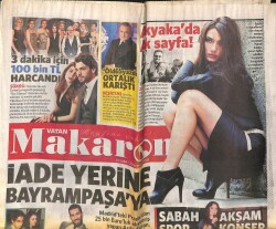 Vatan Gazetesi Makaron Eki 29 Şubat 2016 - Nil Karaibrahimgil , Konserine Spor Yaparak Hazırlandı GZ100445 - 1