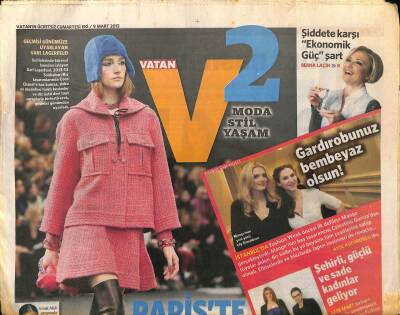 Vatan Gazetesi Moda-Stil-Yaşam Eki 9 Mart 2013 - Banu Doranın Röportajı - Yeni Ayda Güzel Günler Geliyor GZ124963 - 1