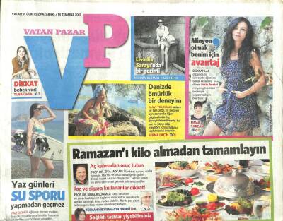 Vatan Gazetesi Pazar Eki 14 Temmuz 2013 - Livadia Sarayında Bir Gezinti GZ105358 - 1