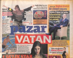 Vatan Gazetesi Pazar Eki 18 Kasım 2012 - Sadettin Saran , Günde 6 Saat Uyuyup 3 Saat Spor Yapıyor GZ160081 - Gökçekoleksiyon