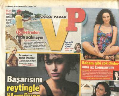 Vatan Gazetesi Pazar Eki 19 Temmuz 2015 - Nuri Alço Kaç Kişiye Gazoz İçirdiğimi Hatırlamıyorum GZ116447 - 1