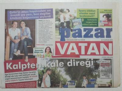 Vatan Gazetesi Pazar Eki 20 Haziran 2010 - ABD Türkiye İran Yeni Güç Üçgeni - Doğum Günü Hediyesi GZ52937 - 1