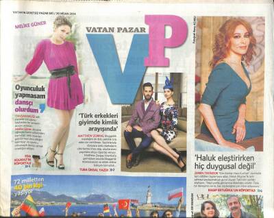 Vatan Gazetesi Pazar Eki 20 Nisan 2014 - ABnin Türkiyedeki Başkenti Alanya GZ113140 - 1