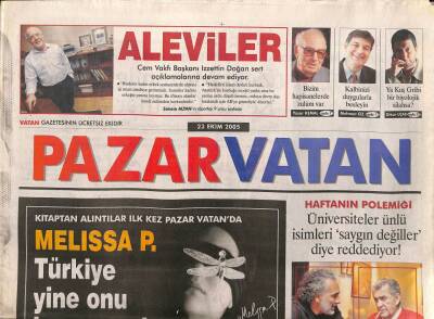 Vatan Gazetesi Pazar Eki 23 Ekim 2005 - Kaddafinin Kızı Saddam Hüseyini Kurtarabilecek Mi ? GZ93759 - 1