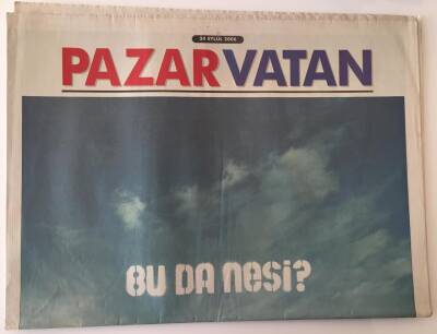 Vatan Gazetesi Pazar Eki 24 Eylül 2006 - İslami Life - Style Ne Giyiyor Nereye Gidiyor , Nasıl Yaşıyorlar GZ18766 - 1