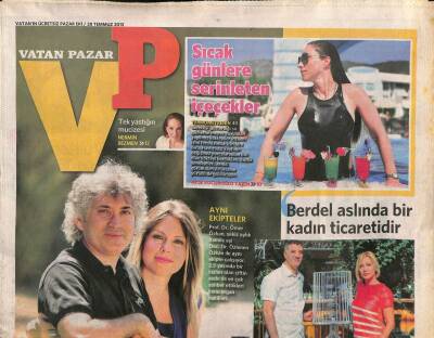 Vatan Gazetesi Pazar Eki 28 Temmuz 2013 - Asuman Krause Arabesk Tarafı Olan Bir Kadınım GZ106057 - 1