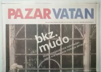 Vatan Gazetesi Pazar Eki 3 Nisan 2005 Sunay Akının Yazar Kasası Ebru Cündübeyoğlu -GZ33257 - 1