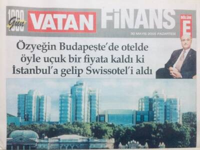 Vatan Gazetesi Pazar Eki 30 Mayıs 2005 - Abdüllatif Şener,Tezkere Krizi 1000 Günün En Zorlusuydu GZ43005 - 1