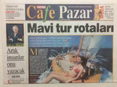 Vatan Gazetesi Pazar Eki 8 Haziran 2003 - Erol Büyükburç Bana Kafayı Yemişsin Diyorlar GZ32702 - 1