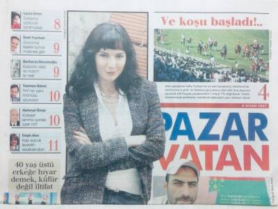 Vatan Gazetesi Pazar Ekşi 8 Nisan 2007 - Sulukuleli Dönüşmek İstemiyor GZ43001 - 1