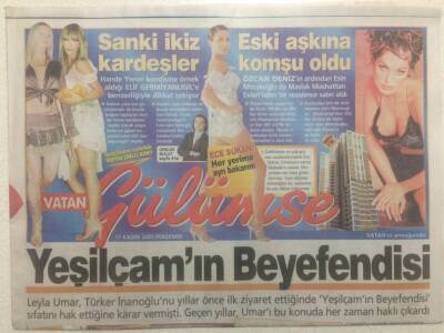 Vatan Gazetesi Saklambaç Eki 17 Kasım 2005 - Hollywodda Yeni Trend Önce Çocuk Sonra Evlilik GZ38175 - 1