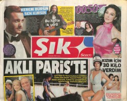 Vatan Gazetesi Şık Eki 12 Aralık 2014 - Kerem Bürsin Sen Kimsin - Mustafa Ceceli Dalga Geçti GZ100308 - 1