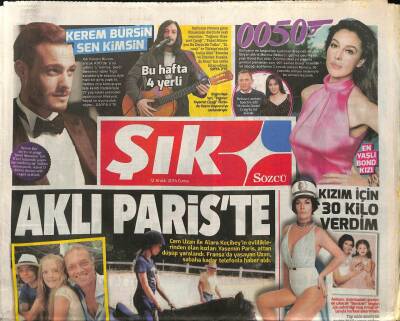 Vatan Gazetesi Şık Eki 12 Aralık 2014 - Kerem Bürsin Sen Kimsin - Mustafa Ceceli Dalga Geçti GZ100312 - 1