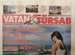 Vatan Gazetesi Turizm Türsab Eki 18 Ekim 2008 Turizme Açılan Köyler - GZ44444 - 1