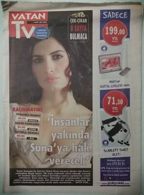 Vatan Gazetesi Tv Eki 2 Mart 2007 İnsanlar Yakında Sunaya Hak Verecek -GZ37183 - 1